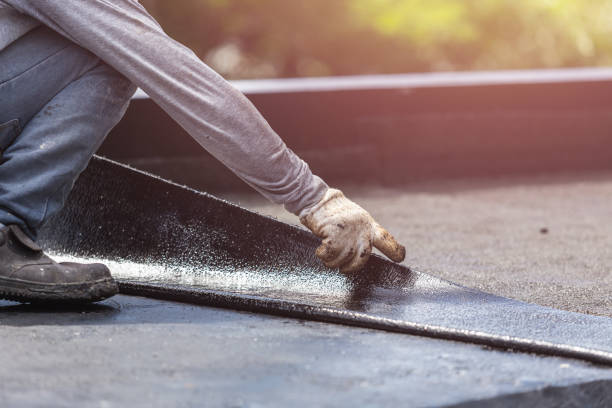 Professional Crawl Space Encapsulation technician working in Heceta Beach, OR